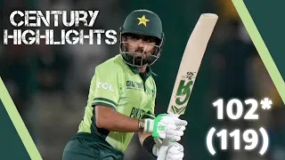 babar azam 32nd century 102 119 vs sri lanka ball by ball highlights