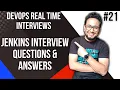 Jenkins Interview Questions for DevOps Experienced Jenkins Interview Questions for Freshers 21