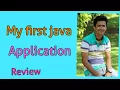 My First java Project Review Desktop Application
