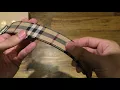 Burberry Reversible Belt Unboxing and Review Tips on Buying belt and Comparision