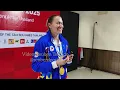 Olivia McDaniel on winning gold in the 33rd Southeast Asian Games women's football