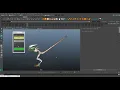 Baking Maya physics to controllers WIP Python Script