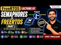 FreeRTOS Lecture 07 Semaphores Explained Part 1 Binary Semaphore in STM32 FreeRTOS