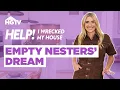 Empty Nesters Dated Space Transformed - Full Episode Recap Help I Wrecked My House HGTV