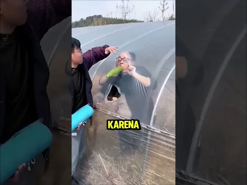 paman menangkap anak nakal demi ladangnya!#shorts