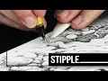 Dots for Days Intricate Stippling Art