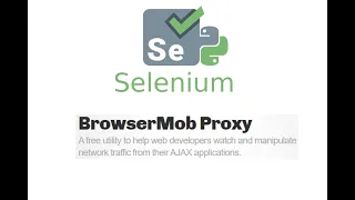 Selenium Browsermob Proxy