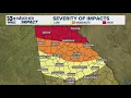 Here s how winter storms across the southeast will impact Central Georgia