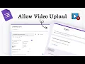 Download Lagu How can Respondents Add Video in Google Forms (Enable File Response)