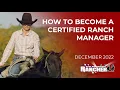 How to Become a Certified Ranch Manager The American Rancher Promo