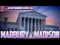 AP U S Gov Marbury v Madison Required Case -