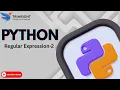 Working with Special Characters in Regular Expressions Python Tutorial Chapter 24 - Part 2