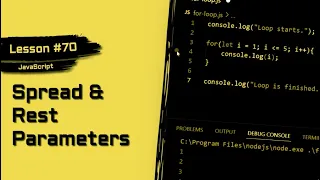JavaScript For Beginners Master Spread Rest Parameter
