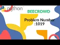 BeeCrowd Solution Problem No 1019 I URI for beginner