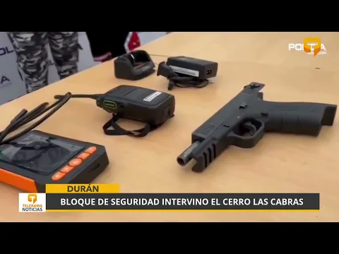 Bloque de seguridad intervino el cerro Las Cabras