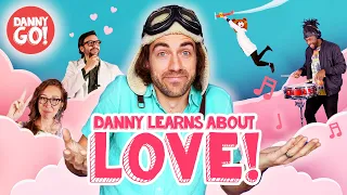 danny go learns about love valentines day videos for kids