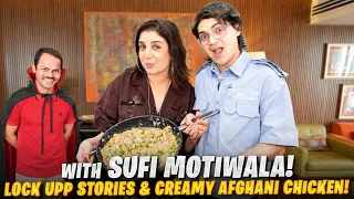Sufi Motiwala's Lock Upp Stories! Fashion Journey, Dilip Ka Ramp Walk & Creamy Afghani Chicken!