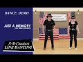 Download Lagu JUST A MEMORY - Line Dance Demo \u0026 Walk Through