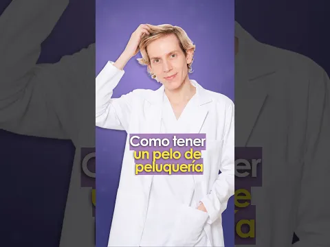 COMO HACER para que TU CABELLO LUZCA DE PELUQUERÍA