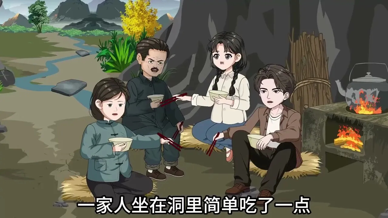 Reborn in the era of famine and disaster, enjoying fine food and drink with the whole family
