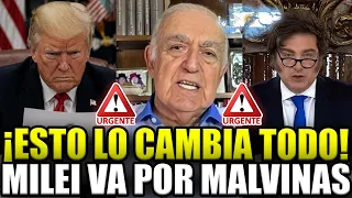 🚨URGENTE ¡LOS DETALLES DE LA ALIANZA MILEI TRUMP QUE CAMBIA TODO EN MALVINAS! RUCKAUF CUENTA TODO