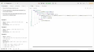 LeetCode 150 Evaluate Reverse Polish Notation Java