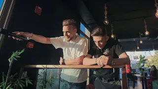 دخول مفاجئ من عدي زاغه وانس ابو سنينه شوفو تفاعل الجمهور لو بتشوفي قلبي كيف محلاااكي 