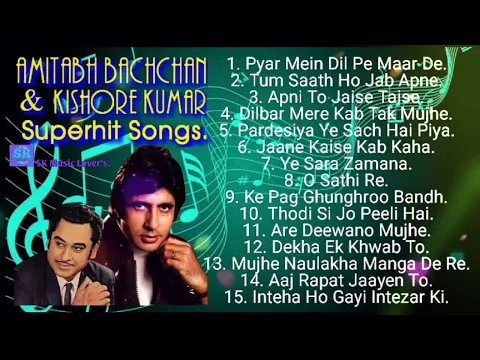 Download MP3 KISHORE KUMAR \u0026 AMITABH BACHCHAN Superhit's ❤️| #oldisgold #oldisgoldsongs #romanticsongs #hitsongs