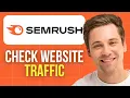 How to Check Website Traffic on Semrush