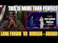 Download Lagu Lara Fabian  VS  Dimash’s STUNNING performance of Adagio REACT - Live in London 2025! THIS PERFECT