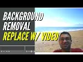 Background Removal Tutorial using OpenCV - Python Replace Background with