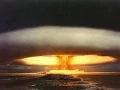 USA Government Trinity Nuclear Atomic bomb explosion in New Mexico July 16 1945
