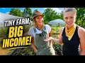 They Grow 80 of Their Food AND Earn 100K From a 1 Acre Backyard