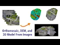 Create Orthomosaic Map 3D Model and DEM from Images with PIX4Dmapper