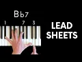How to play lead sheets on piano 3 steps