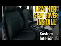 Download Lagu From Stock to Stunning! DIY Leather Seat Covers Install on My Toyota Tacoma | Kustom Interior