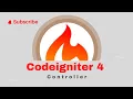 Codeigniter 4 How to create a controller using spark command