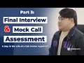 Call Center Actual Application Mock Call Final Interview Kuya Reneboy in Metacom Part 3