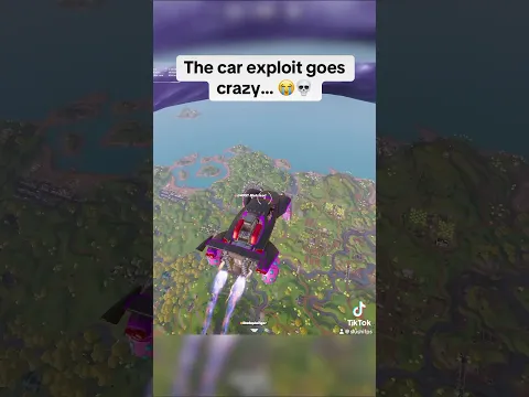 This Fortnite Exploit sends you to SPACE! #shorts