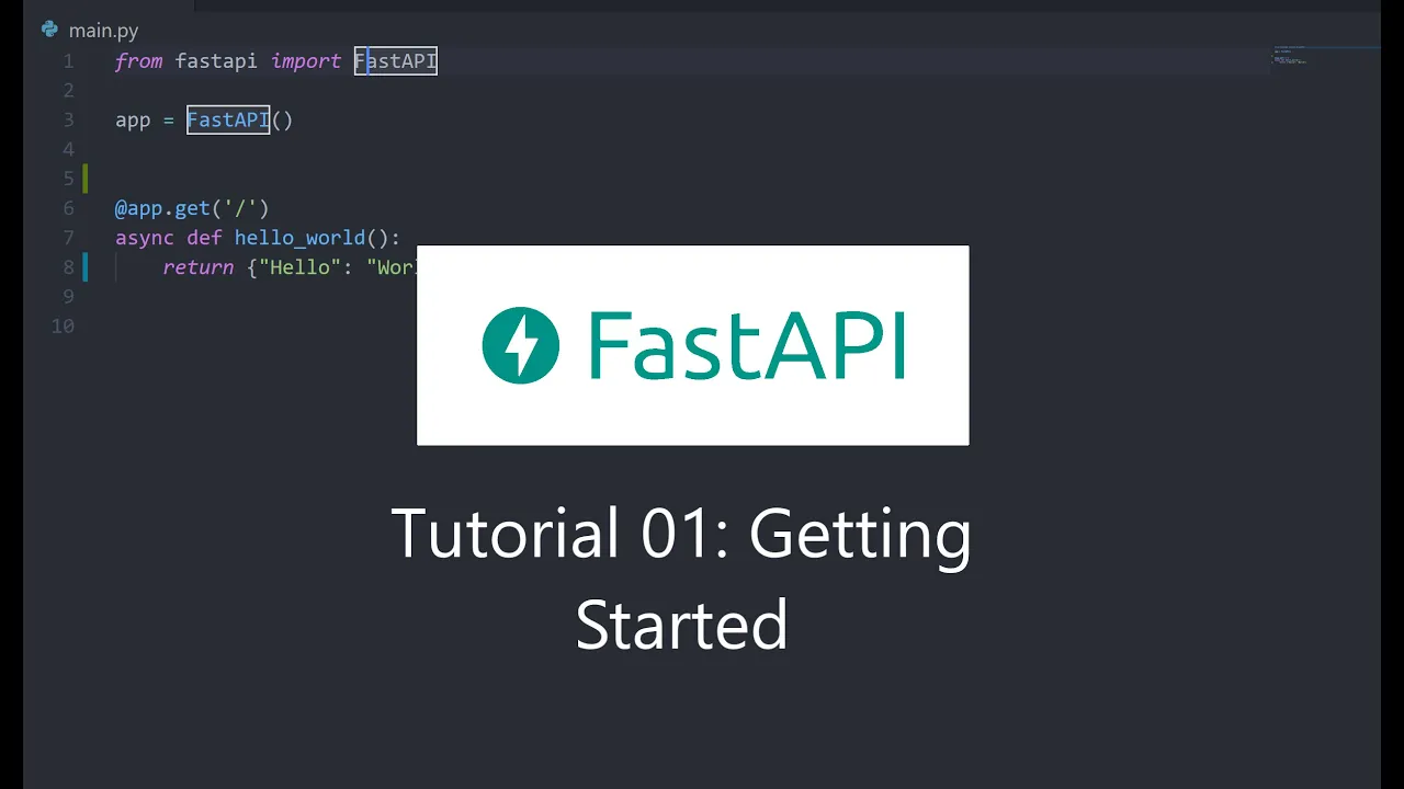FastAPI Series | Tutorial 01 (Getting Started)