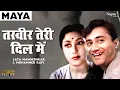Lagu Tasveer Teri Dil Mein | Lata Mangeshkar, Mohammed Rafi | Superhit Hindi Song | Dev Anand, Mala Sinha