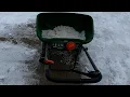 Salting My Driveway Using Scotts Turf Builder EdgeGuard DLX Broadcast Spreader Product Review