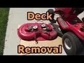 Troy-Bilt Pony How to Remove Your Deck Put it Back On