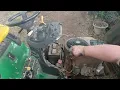 John Deere d130 maintenance oil change Briggs Stratton intek 22 horsepower cast iron sleeve