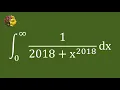 Deriving a Closed Form for an Integral with High Powers