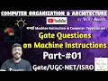 Computer Organization Gate Questions on Machine Instruction Part - 1