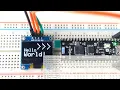 BPI-PicoW-S3 Download and install CircuitPython library to drive the ssd1306 oled screen