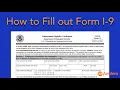 How to Fill out Form I-9 Easy Step-by-Step Instructions