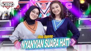 Download NYANYIAN SUARA HATI - Duo Ageng ft Ageng Music (Official Live Music) MP3