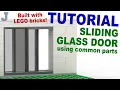 Tutorial - LEGO Sliding Glass Door With Common Parts